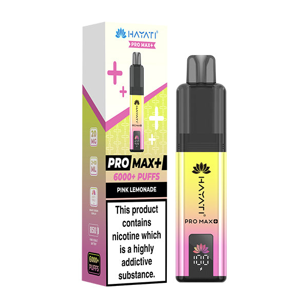 Hayati Pro Max 6000+ Pod Kit - Pink Lemonade