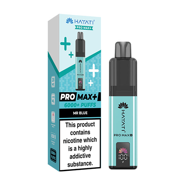 Hayati Pro Max 6000+ Pod Kit - Mr Blue