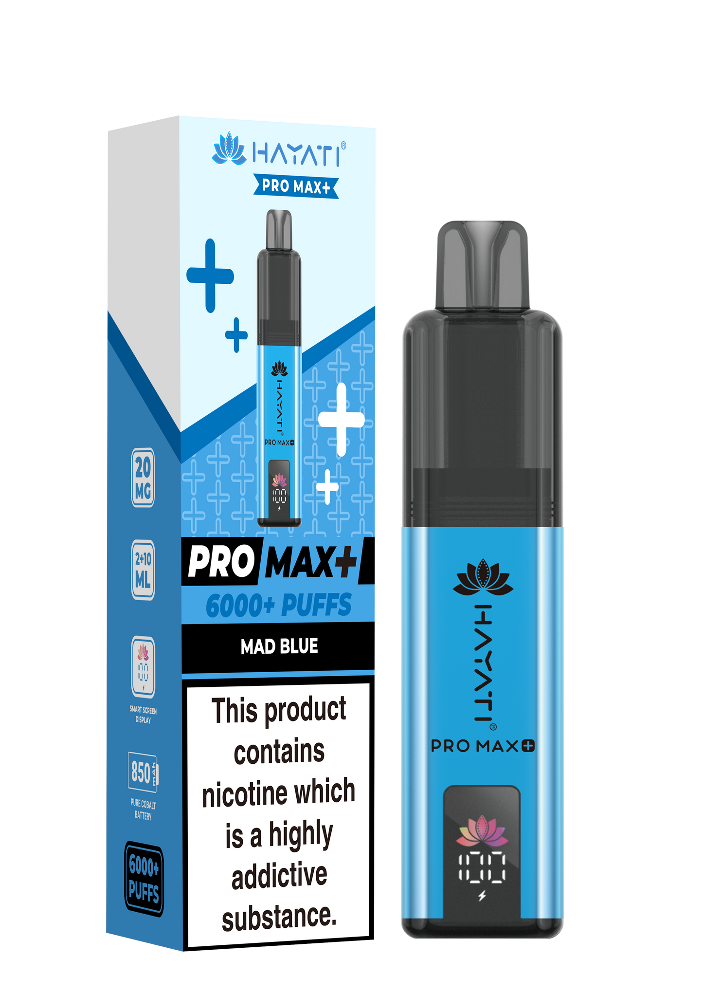 Hayati Pro Max 6000+ Pod Kit - Mad Blue