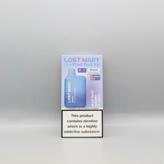 Lost Mary BM600 Prefilled Pod Kit - Blue Razz Cherry