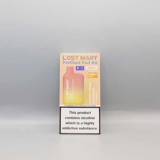 Lost Mary BM600 Prefilled Pod Kit - Cherry Peach Lemonade