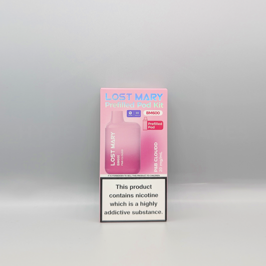 Lost Mary BM600 Prefilled Pod Kit - P&B Cloudd