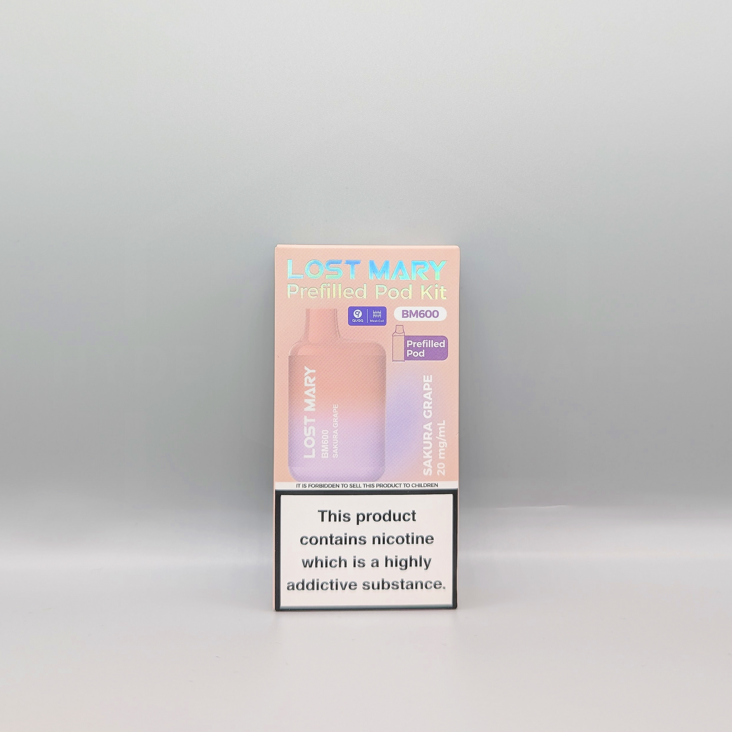 Lost Mary BM600 Prefilled Pod Kit - Sakura Grape