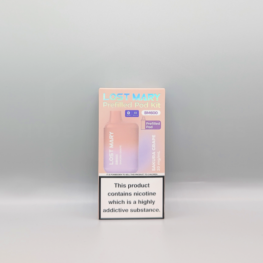 Lost Mary BM600 Prefilled Pod Kit - Sakura Grape