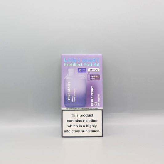 Lost Mary BM600 Prefilled Pod Kit - Triple Berry Ice