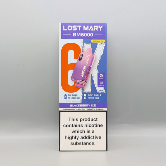 Lost Mary BM6000 Prefilled Pod Kit - Blackberry Ice