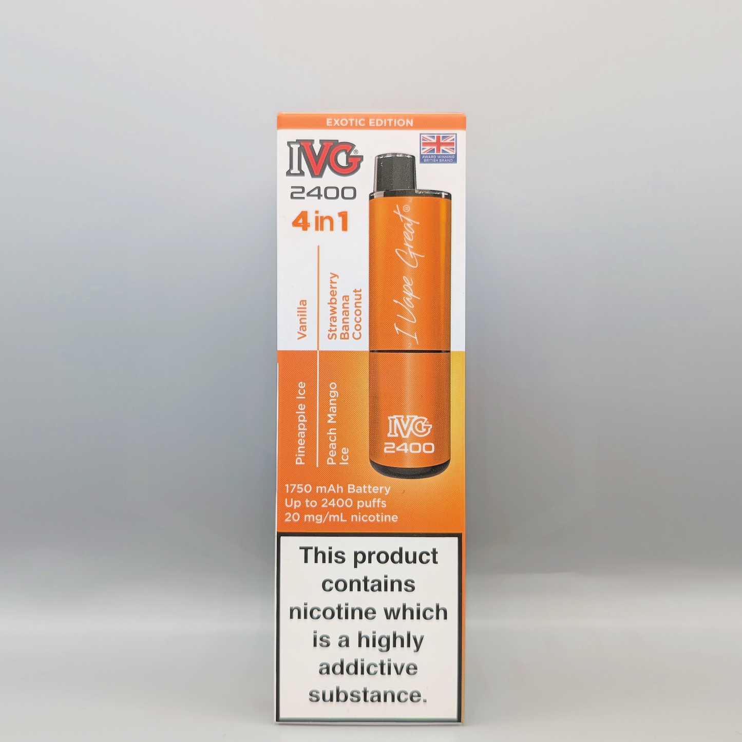 IVG 2400 Rechargeable - Exotic Edition