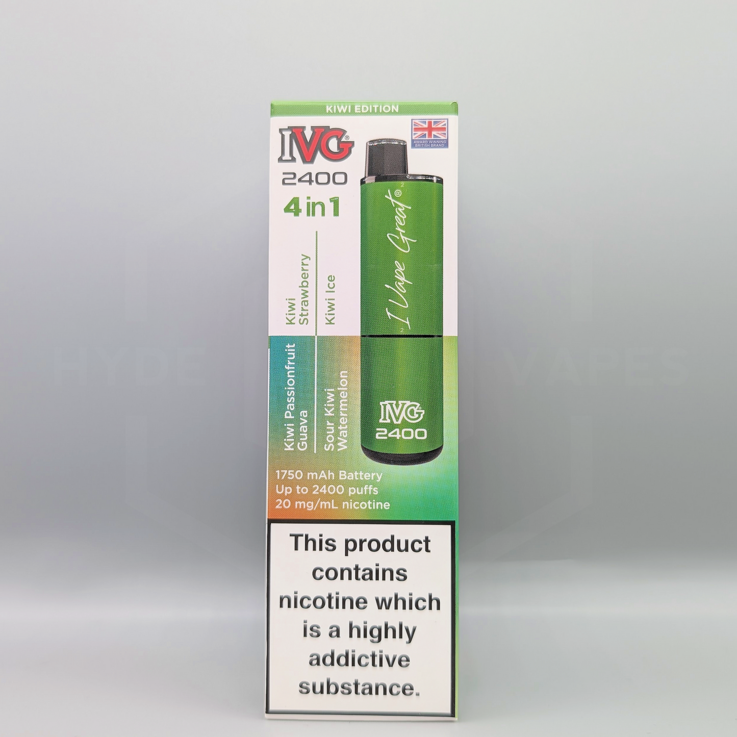 IVG 2400 Rechargeable - Kiwi Edition