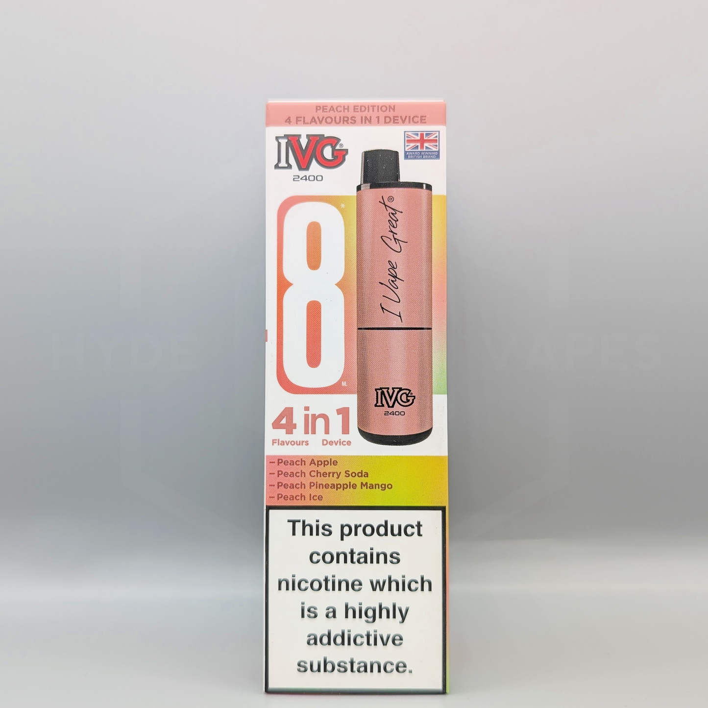 IVG 2400 Rechargeable - Peach Edition