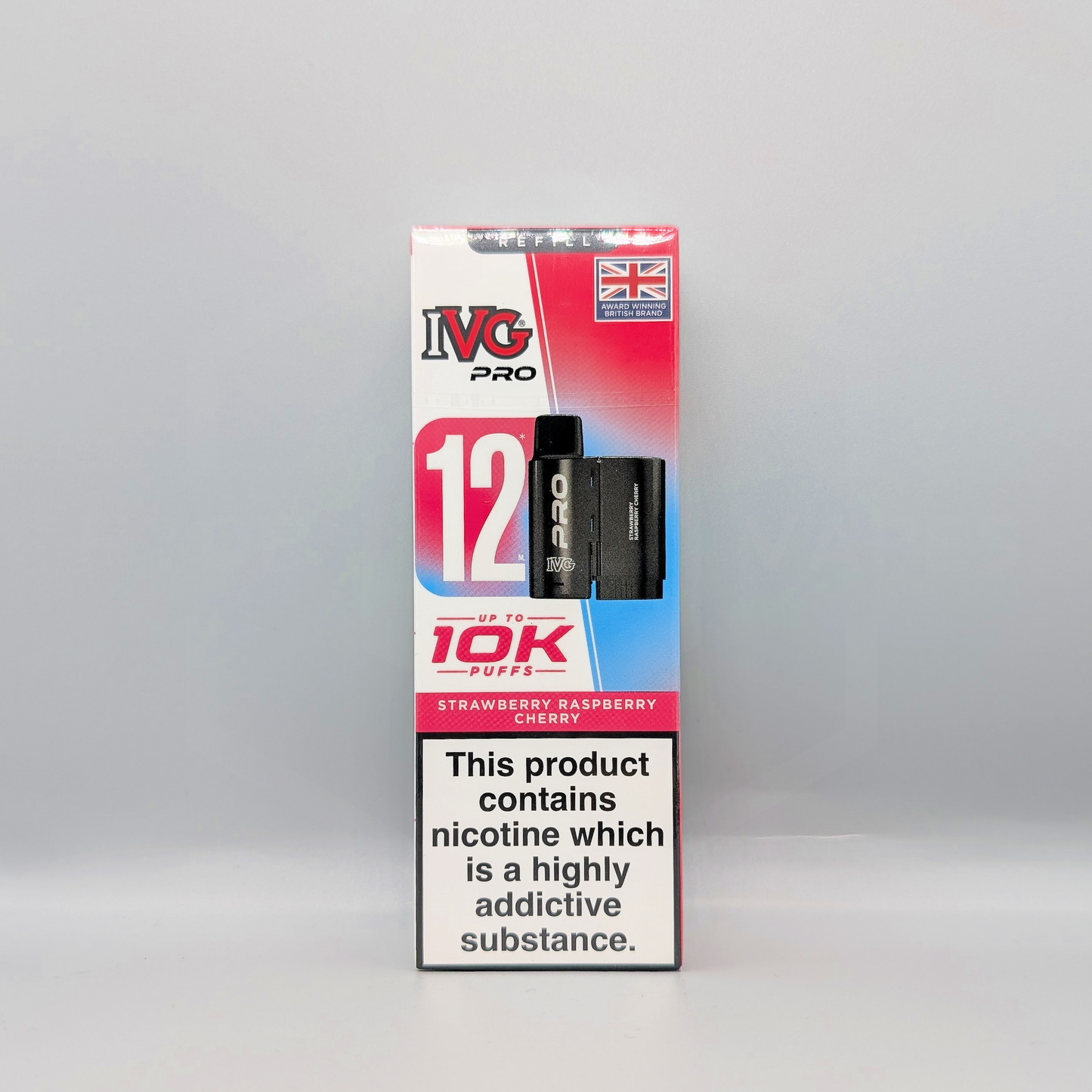 IVG PRO 12 Refill Pod - Strawberry Raspberry Cherry