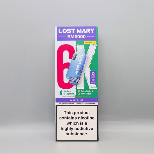 Lost Mary BM6000 Prefilled Pod Kit - Mad Blue