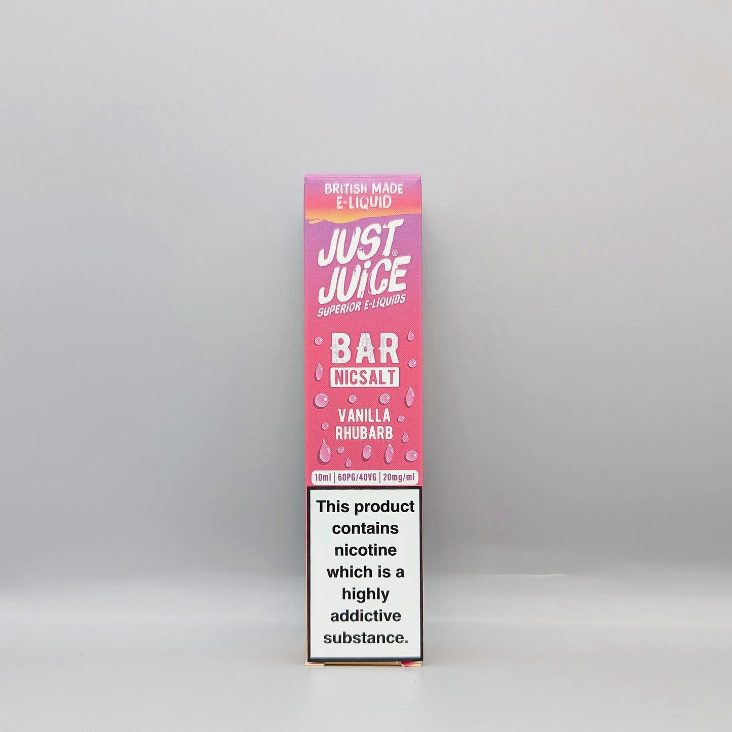 Just Juice Bar Nic Salt - Vanilla Rhubarb