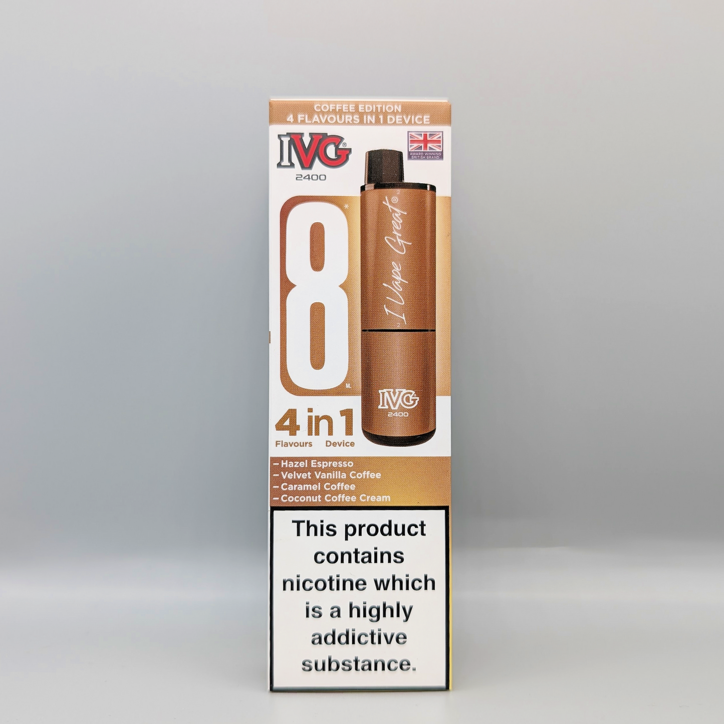 IVG 2400 Rechargeable - Coffee Edition