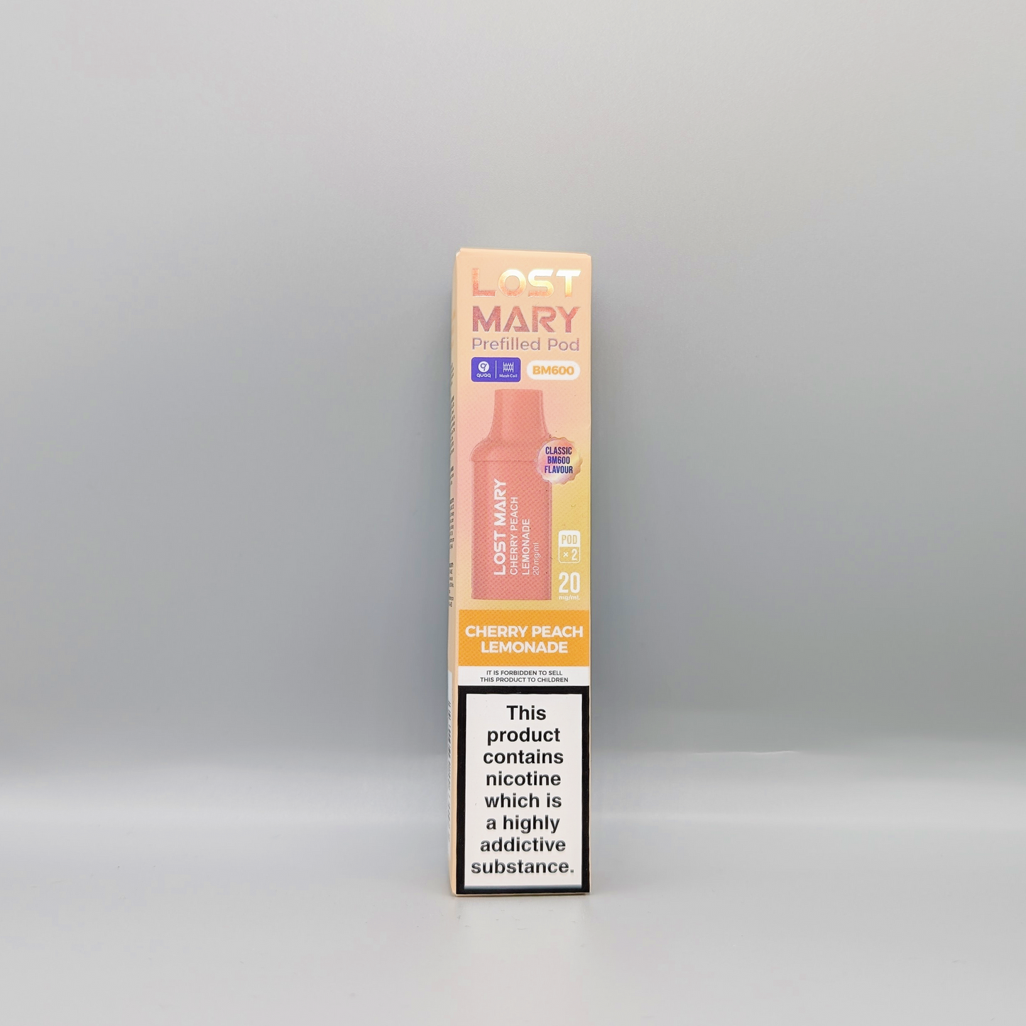 Lost Mary BM600 Prefilled Pod - Cherry Peach Lemonade