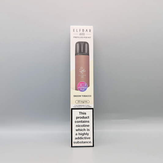 Elf Bar 600 Prefilled Pod Kit - Snoow Tobacco