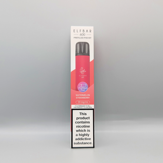 Elf Bar 600 Prefilled Pod Kit - Watermelon Strawberry