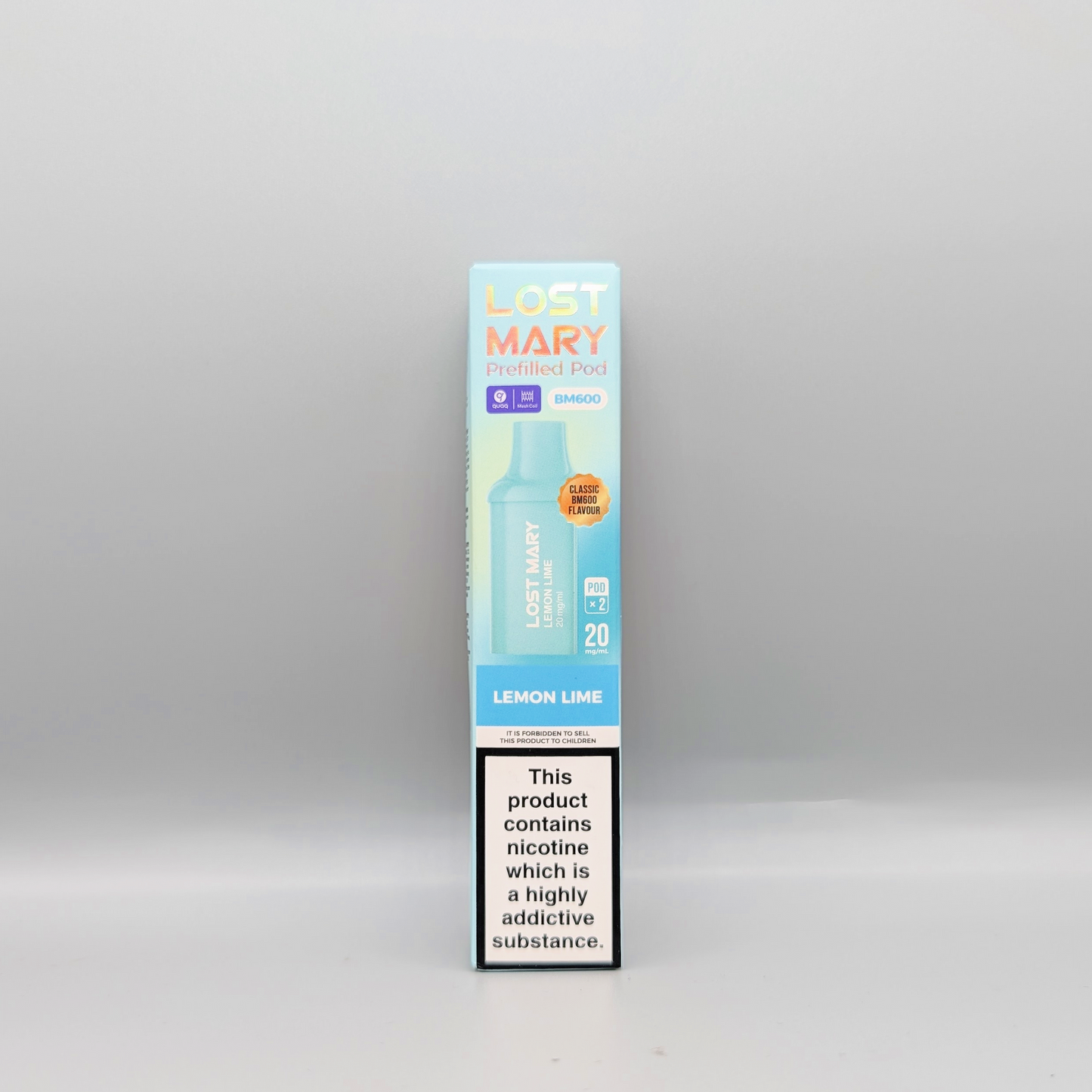 Lost Mary BM600 Prefilled Pod - Lemon Lime