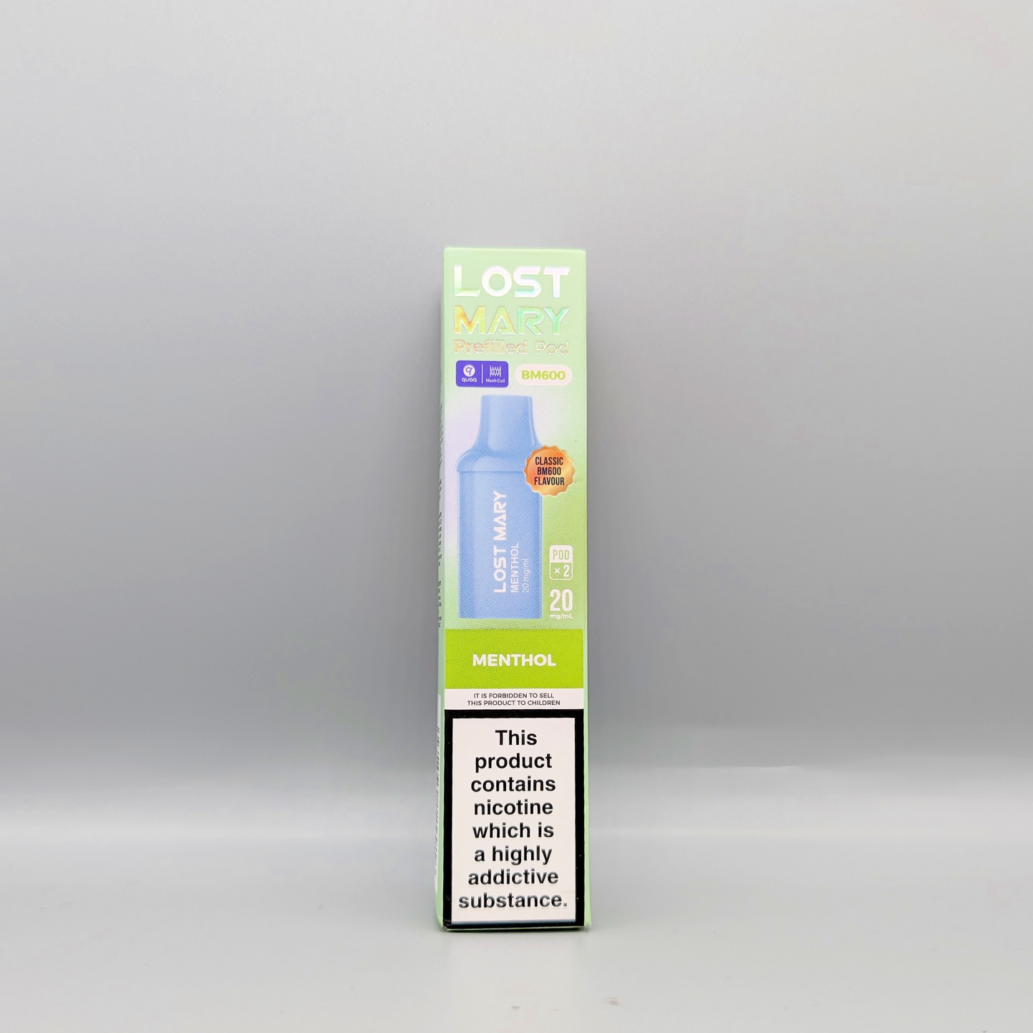Lost Mary BM600 Prefilled Pod - Menthol