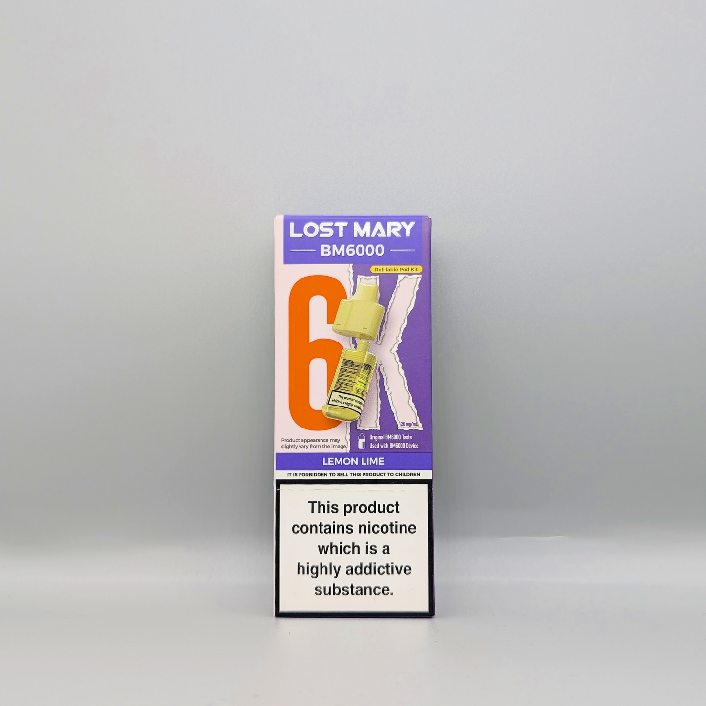 Lost Mary BM6000 Refill Pod - Lemon Lime