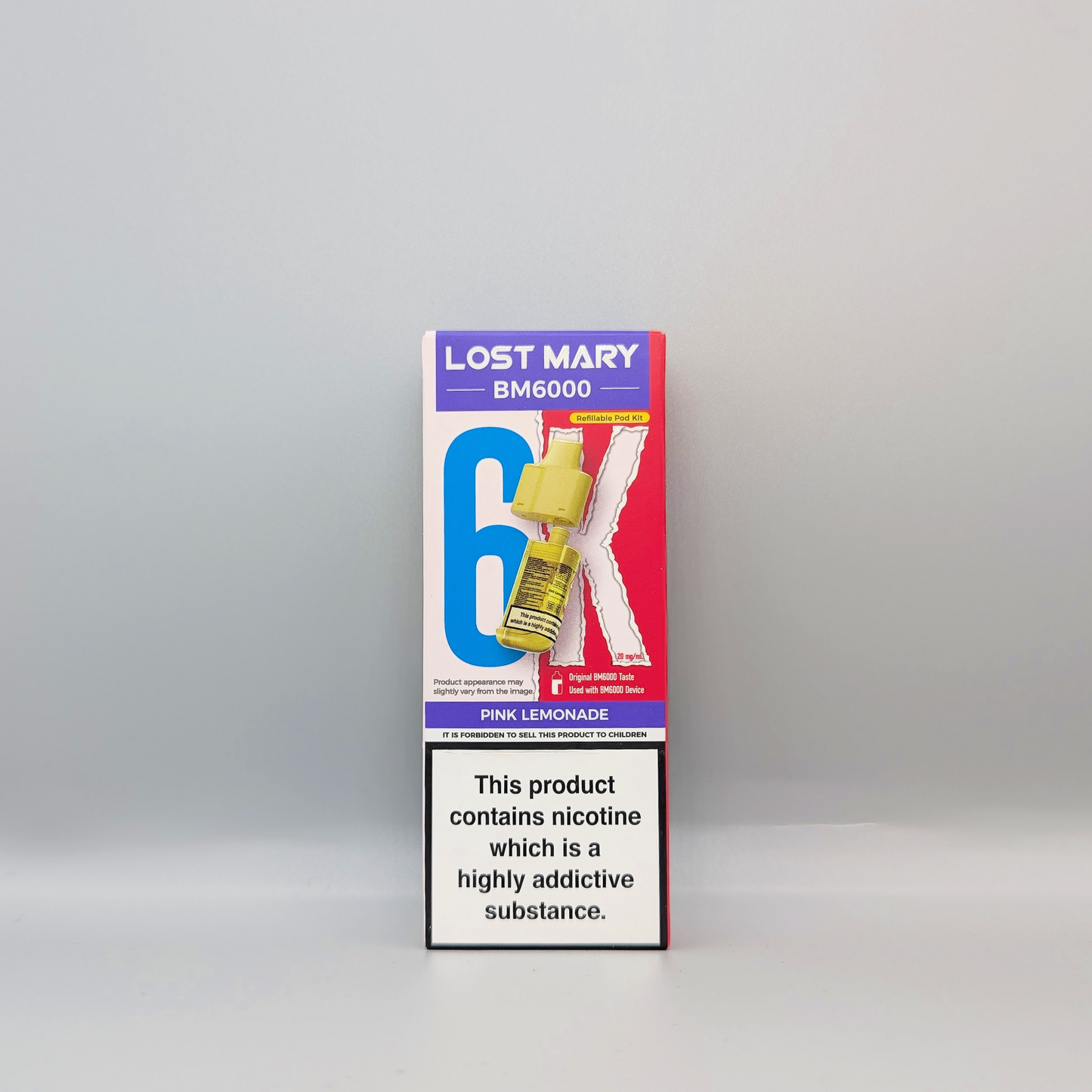 Lost Mary BM6000 Refill Pod - Pink Lemonade