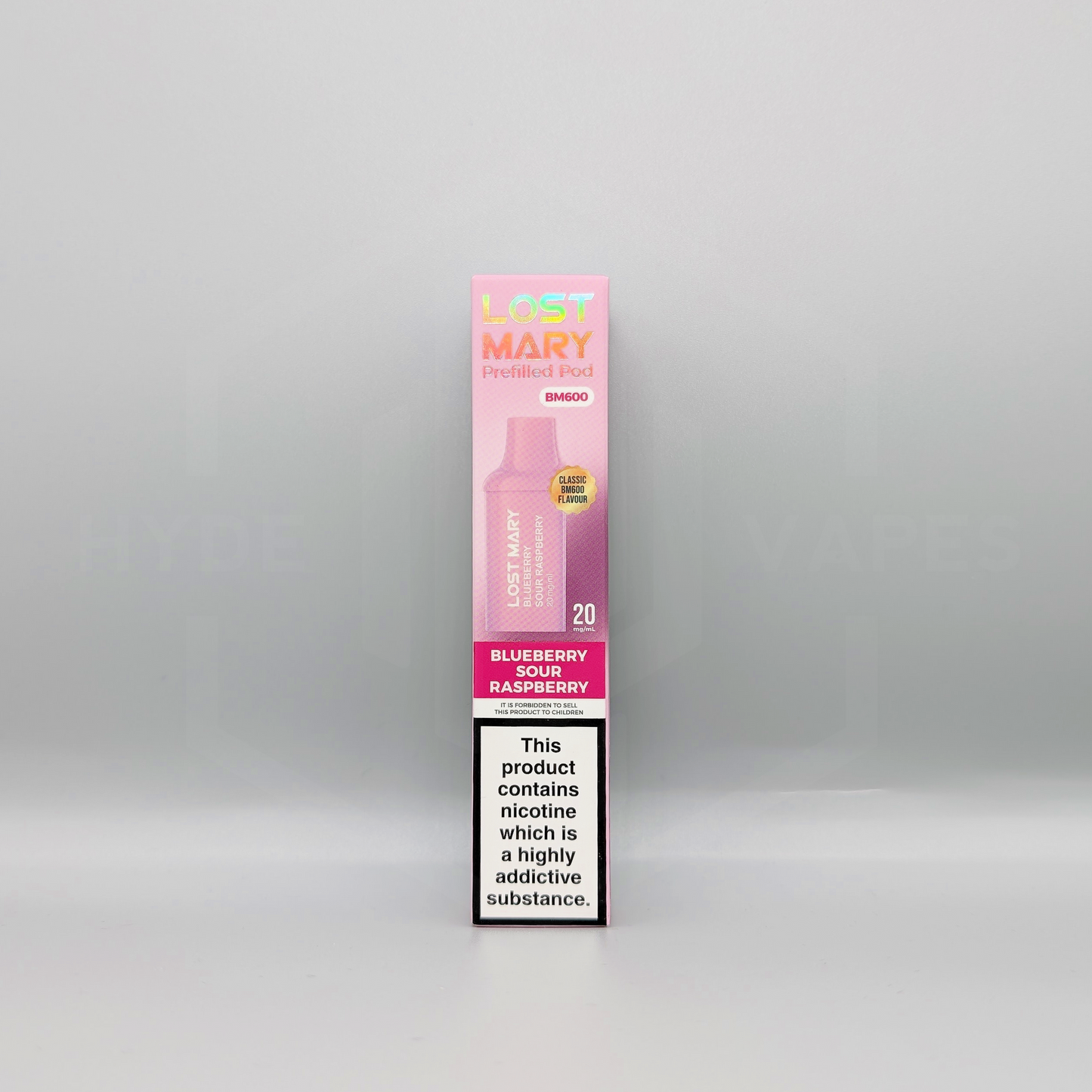 Lost Mary BM600 Prefilled Pod - Blueberry Sour Raspberry