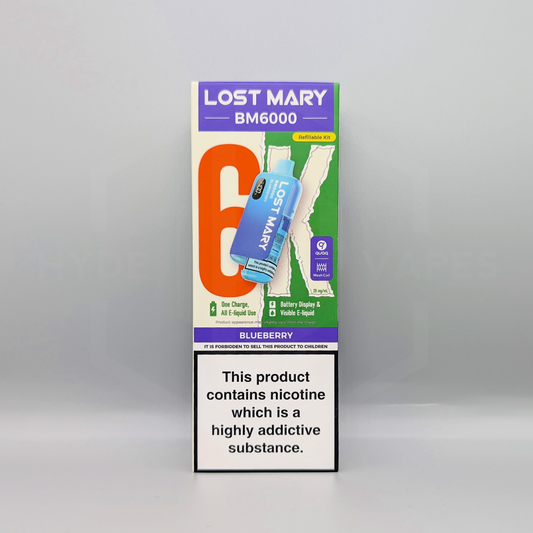 Lost Mary BM6000 Prefilled Pod Kit - Blueberry