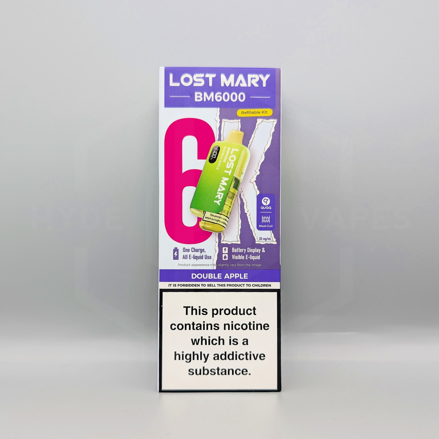 Lost Mary BM6000 Prefilled Pod Kit - Double Apple