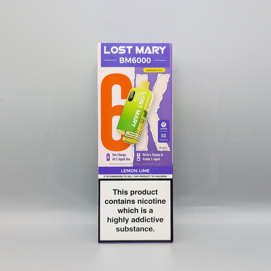 Lost Mary BM6000 Prefilled Pod Kit - Lemon Lime