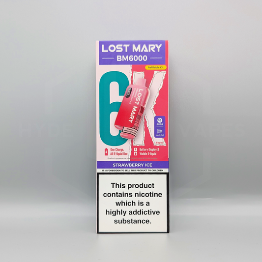 Lost Mary BM6000 Prefilled Pod Kit - Strawberry Ice