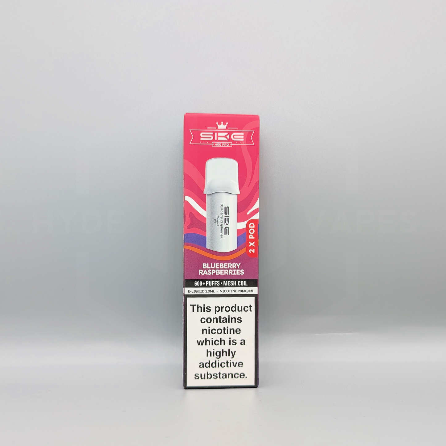 SKE 600 PRO Prefilled Pod - Blueberry Raspberries