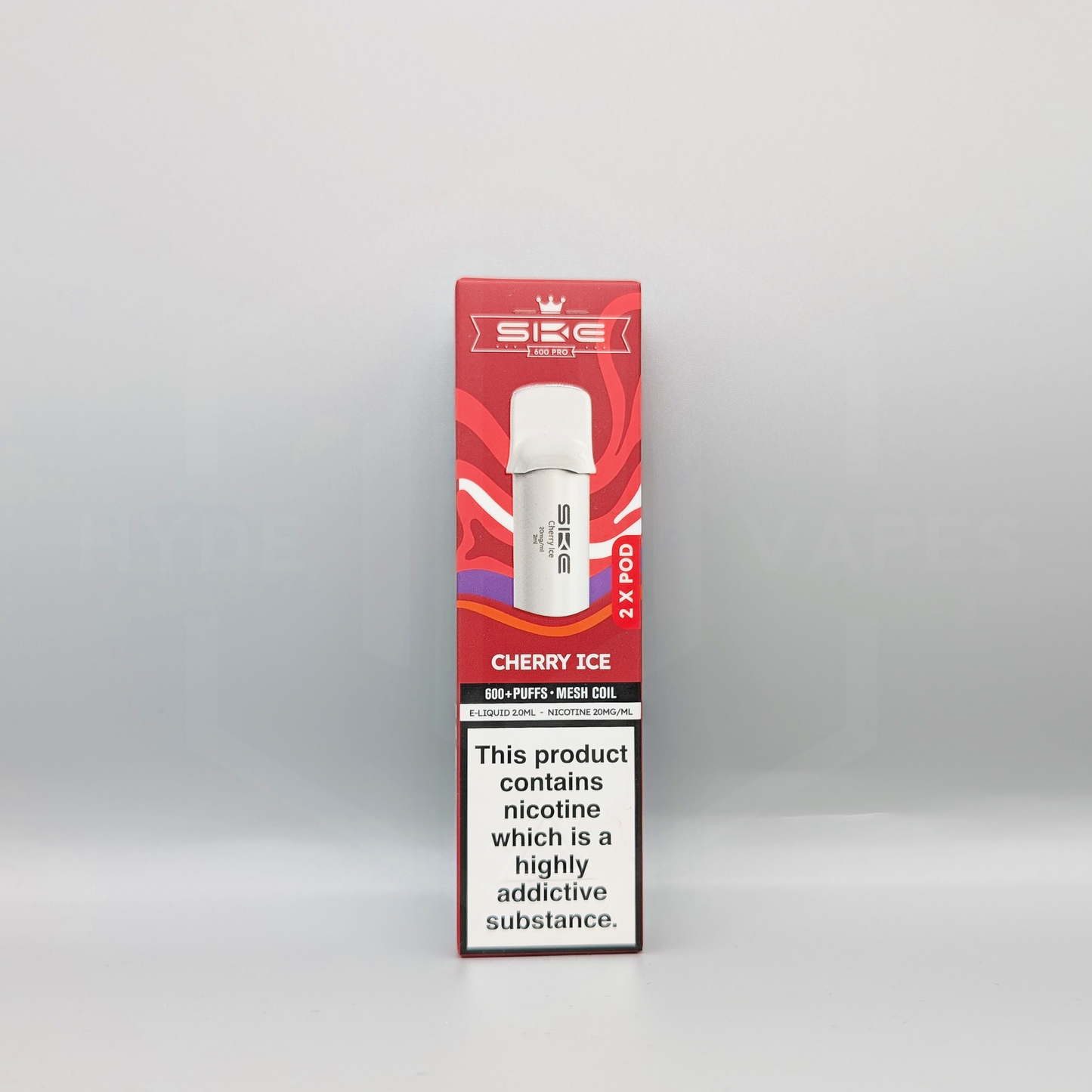 SKE 600 PRO Prefilled Pod - Cherry Ice