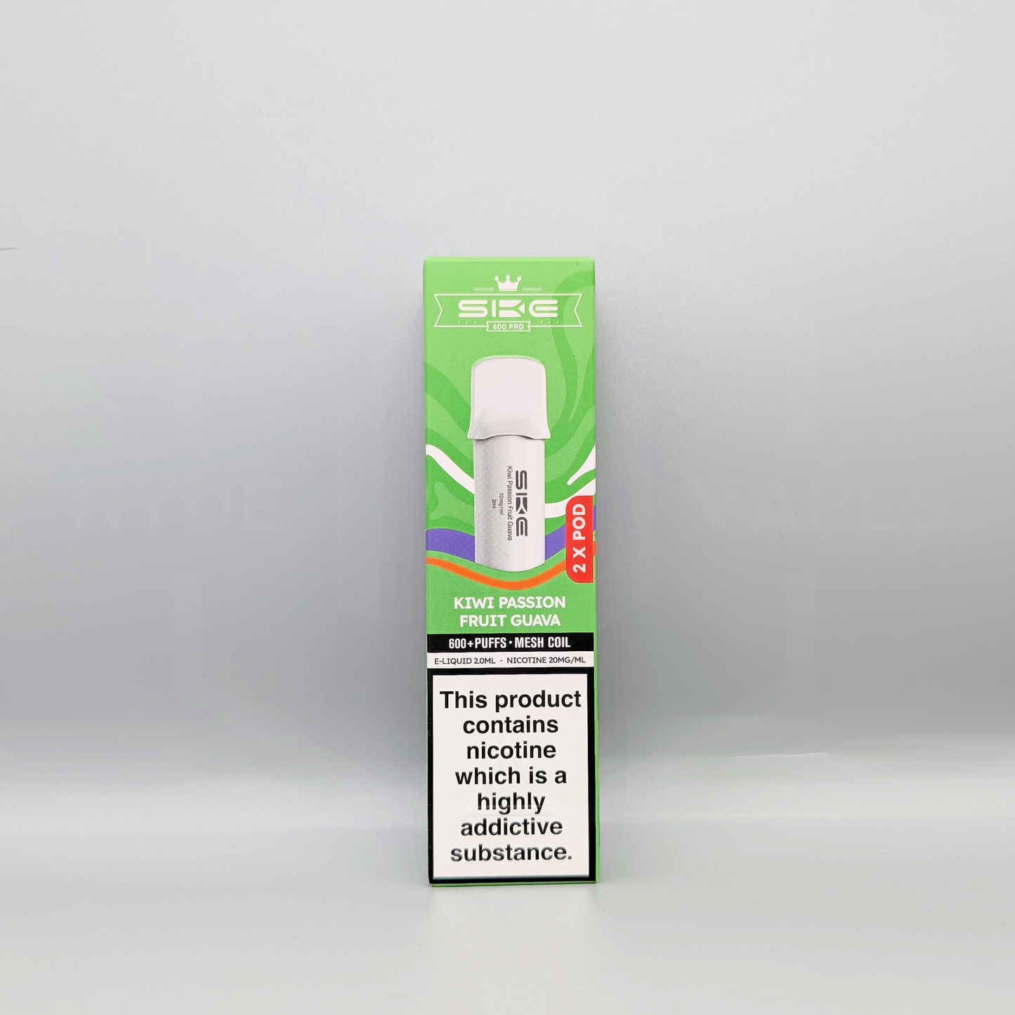 SKE 600 PRO Prefilled Pod - Kiwi Passion Fruit Guava