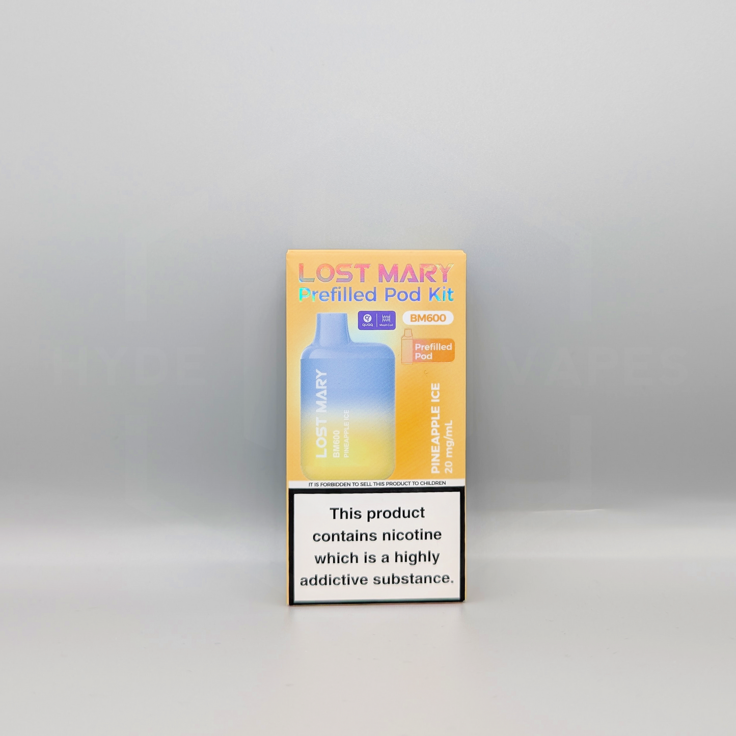 Lost Mary BM600 Prefilled Pod Kit - Pineapple Ice