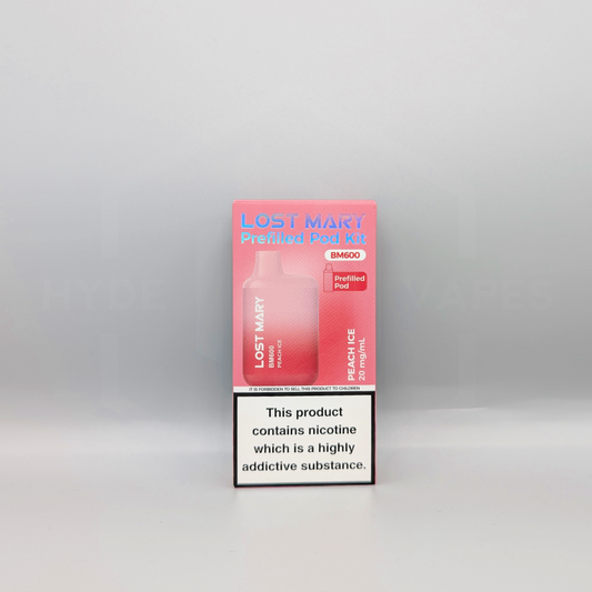 Lost Mary BM600 Prefilled Pod Kit - Peach Ice