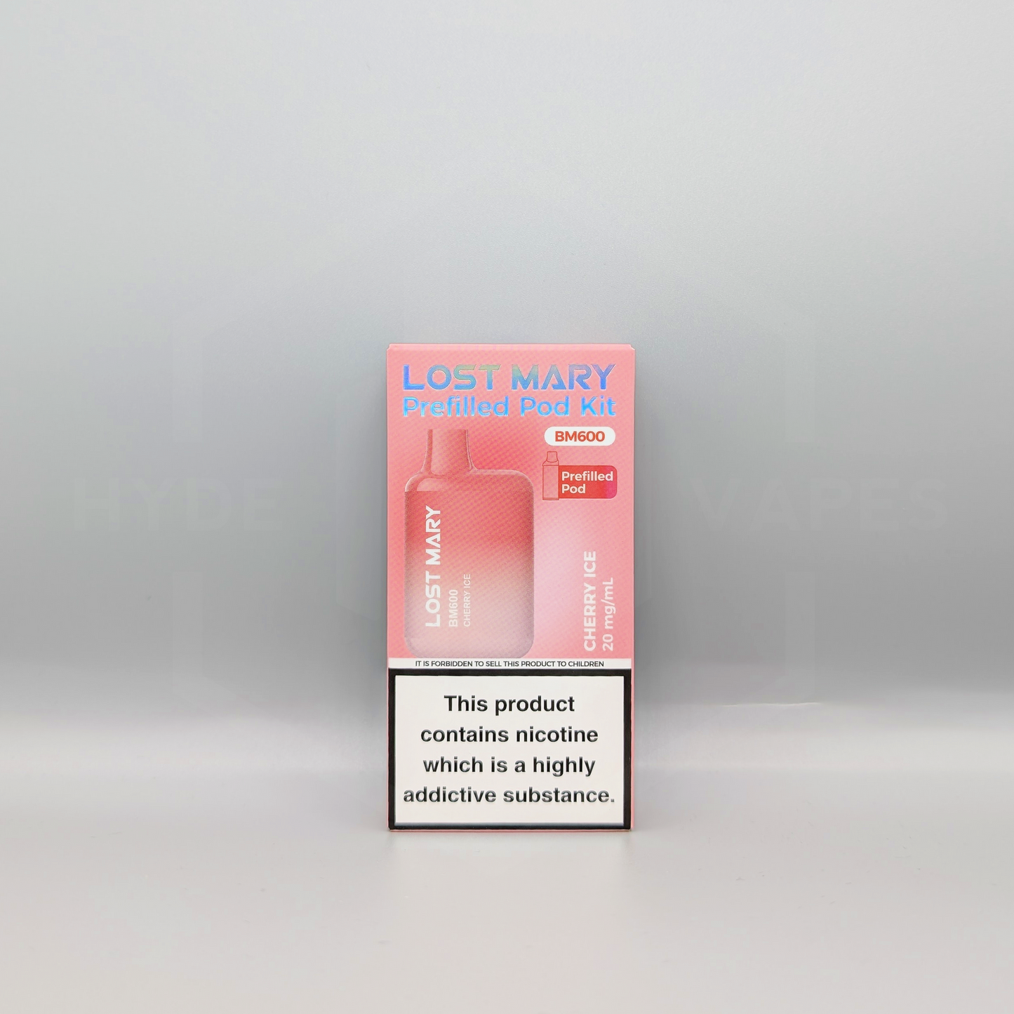 Lost Mary BM600 Prefilled Pod Kit - Cherry Ice