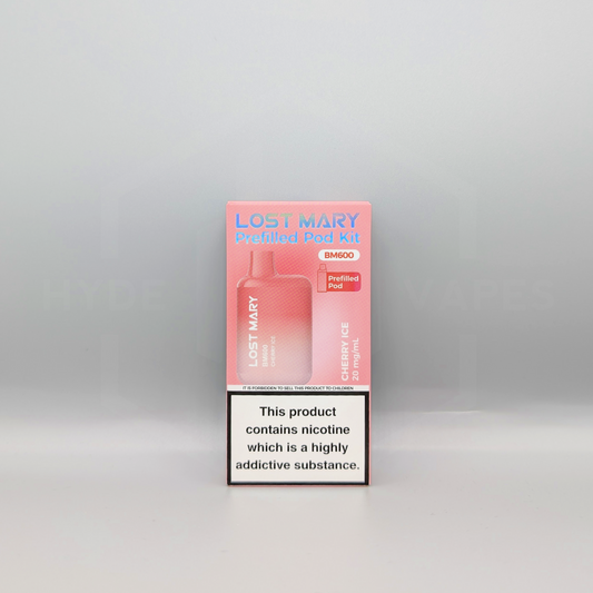 Lost Mary BM600 Prefilled Pod Kit - Cherry Ice