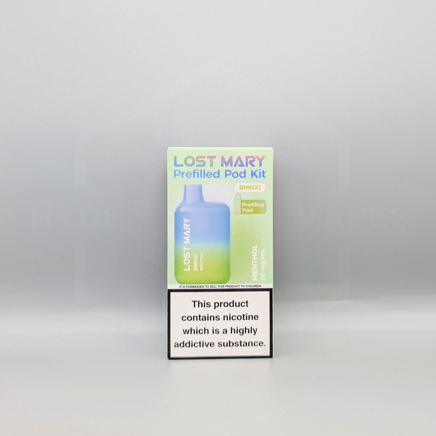 Lost Mary BM600 Prefilled Pod Kit - Menthol