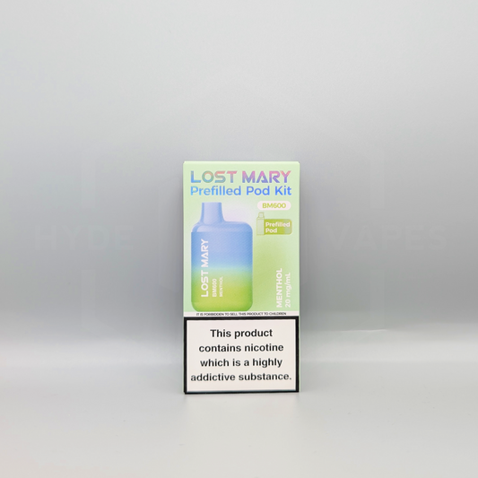Lost Mary BM600 Prefilled Pod Kit - Menthol
