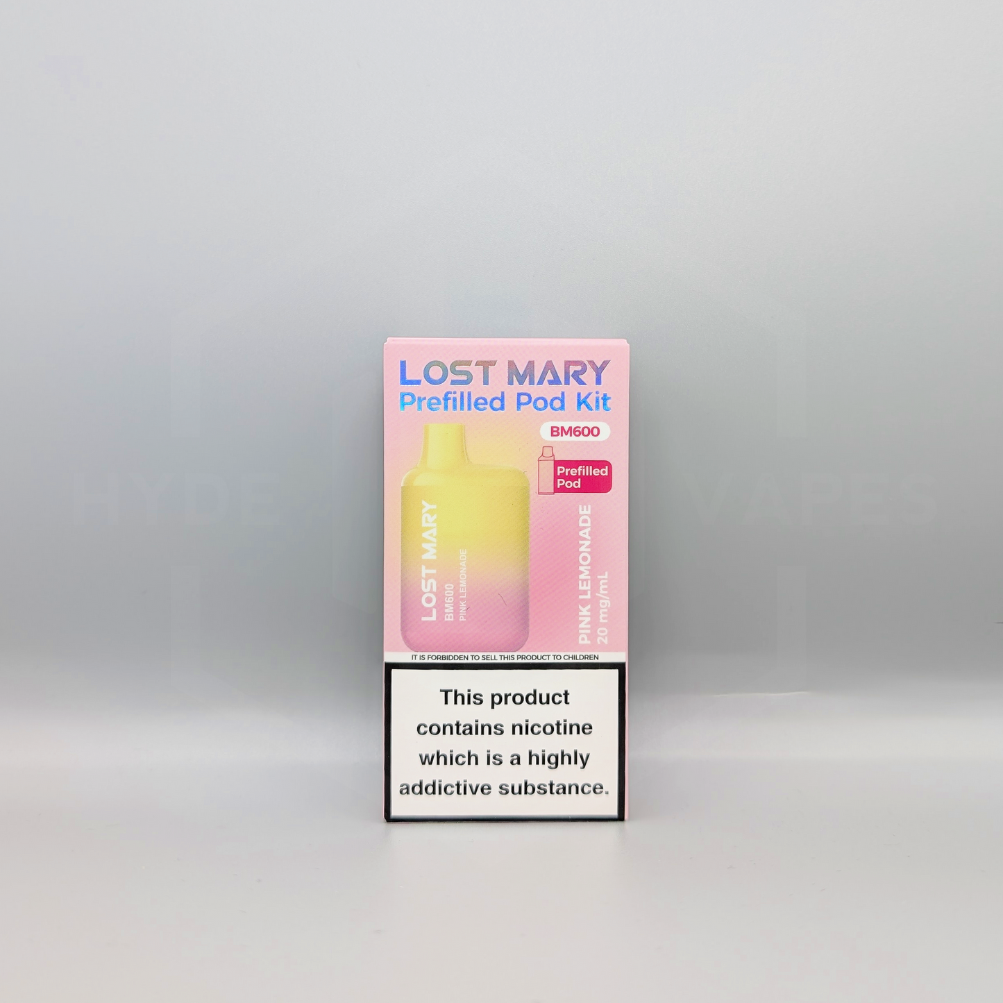 Lost Mary BM600 Prefilled Pod Kit - Pink Lemonade