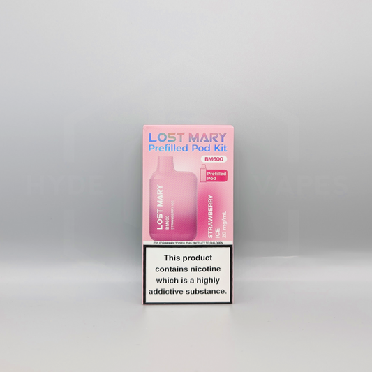 Lost Mary BM600 Prefilled Pod Kit - Strawberry Ice