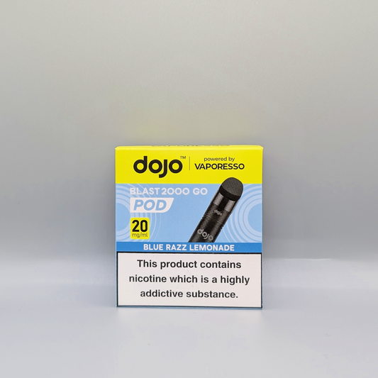 Vaporesso Dojo Blast 2000 Go Prefilled Pod - Blue Razz Lemonade