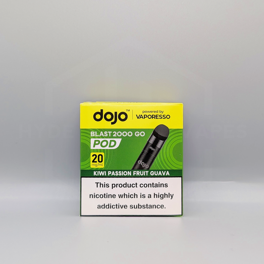 Vaporesso Dojo Blast 2000 Go Prefilled Pod - Kiwi Passion Fruit Guava