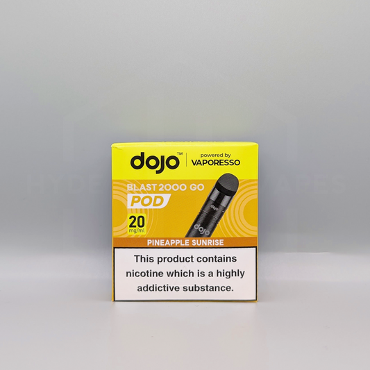 Vaporesso Dojo Blast 2000 Go Prefilled Pod - Pineapple Sunrise