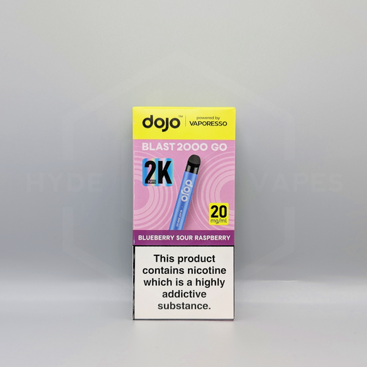 Vaporesso Dojo Blast 2000 Go Pod Kit - Blueberry Sour Raspberry