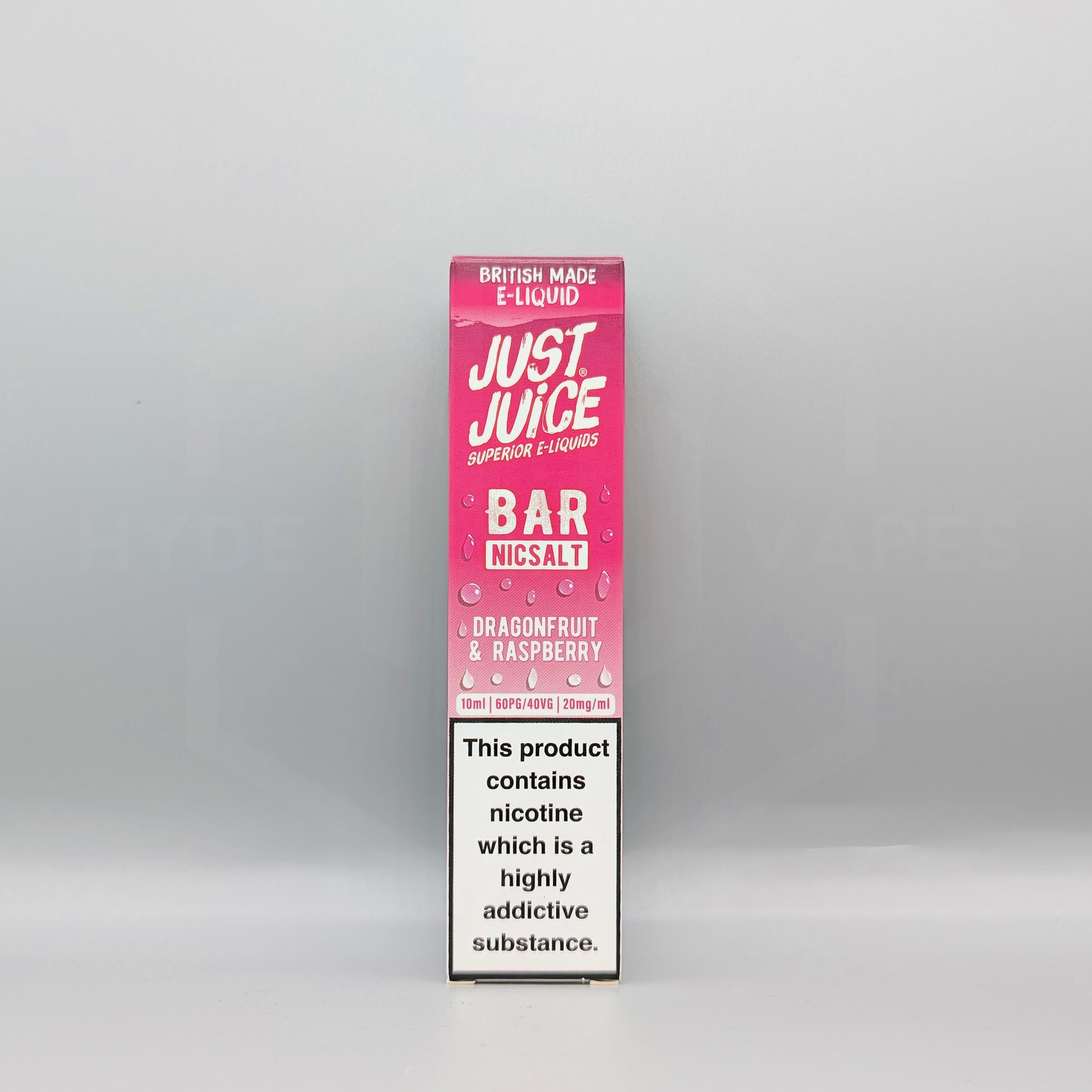 Just Juice Bar Nic Salt - Dragonfruit & Raspberry