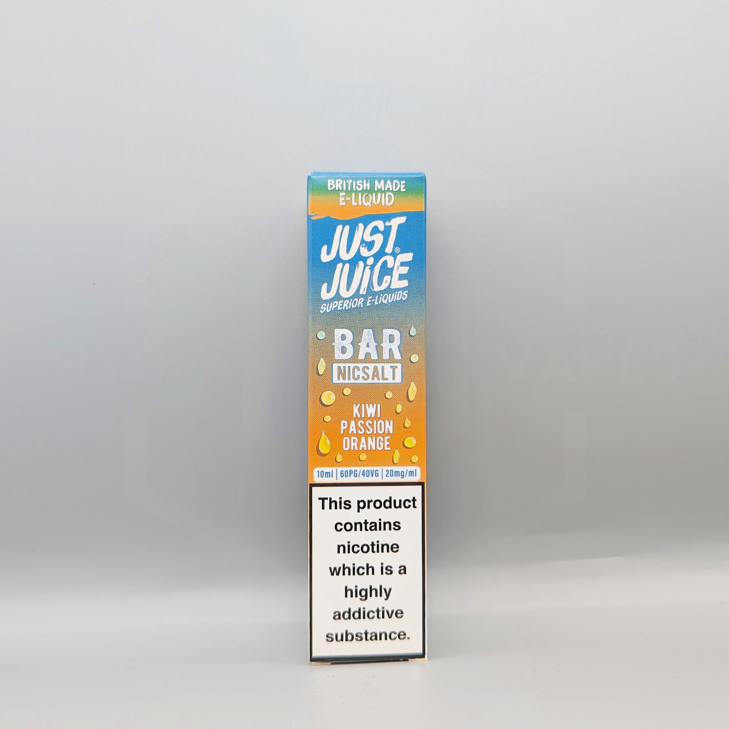 Just Juice Bar Nic Salt - Kiwi Passion Orange
