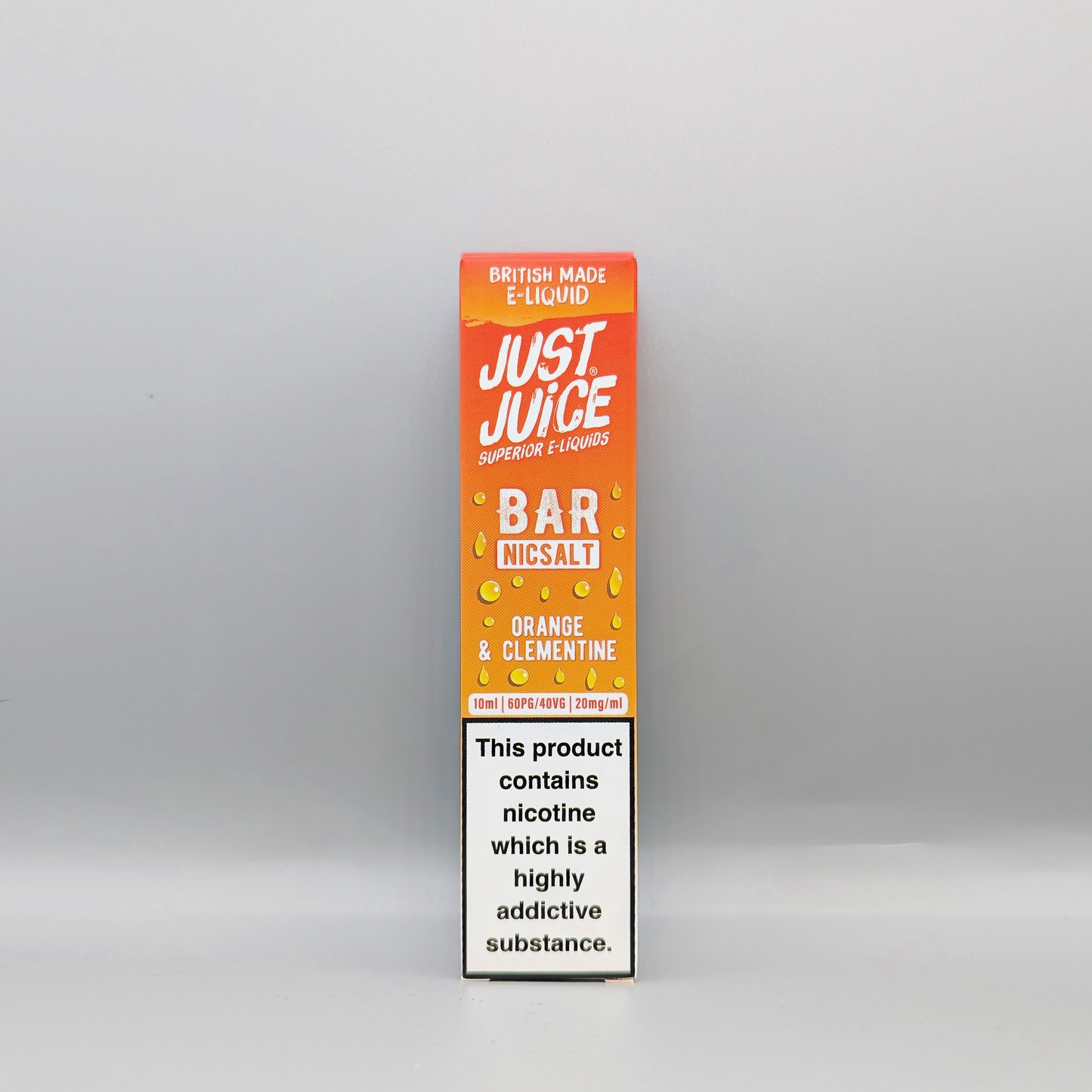 Just Juice Bar Nic Salt - Orange Clementine