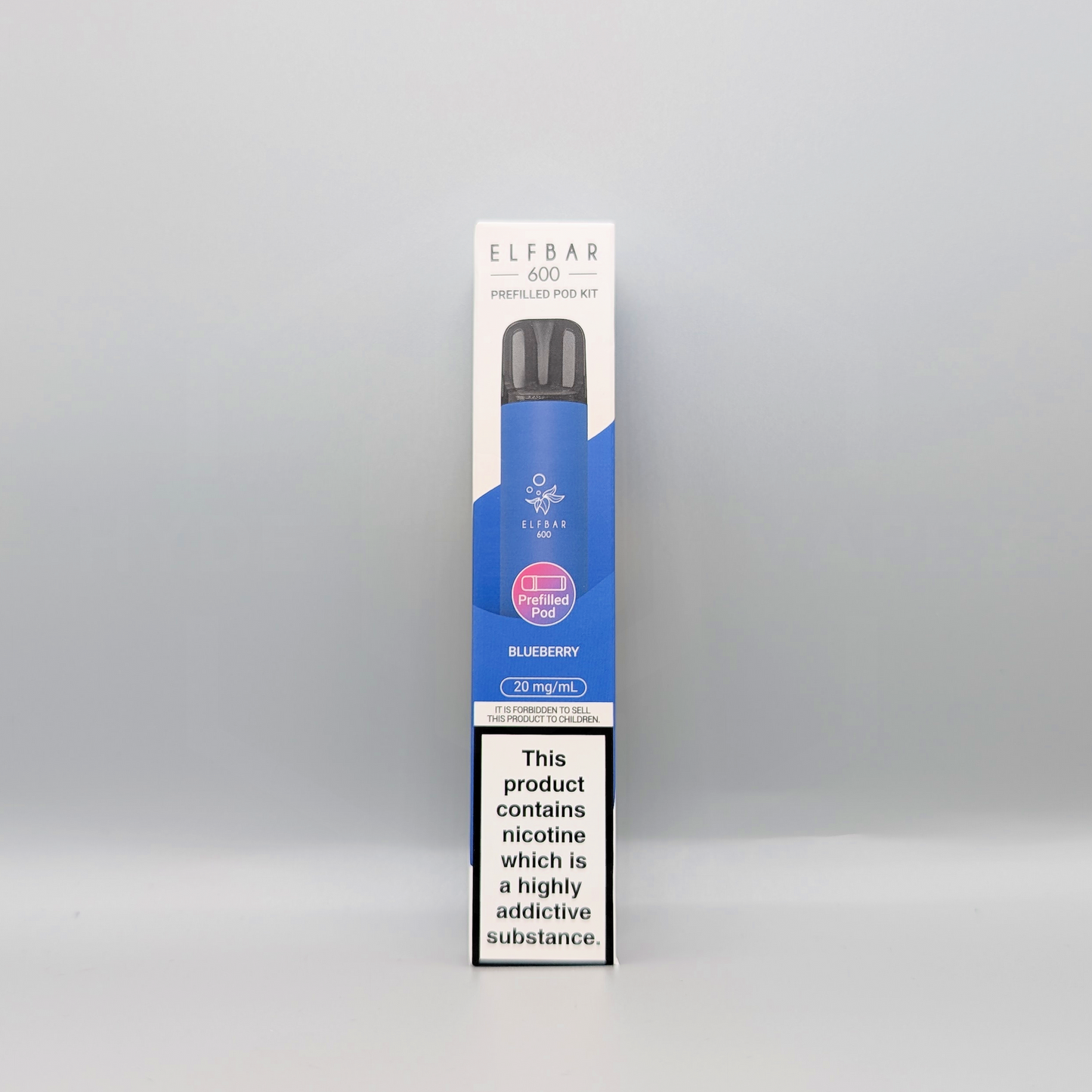 Elf Bar 600 Prefilled Pod Kit - Blueberry