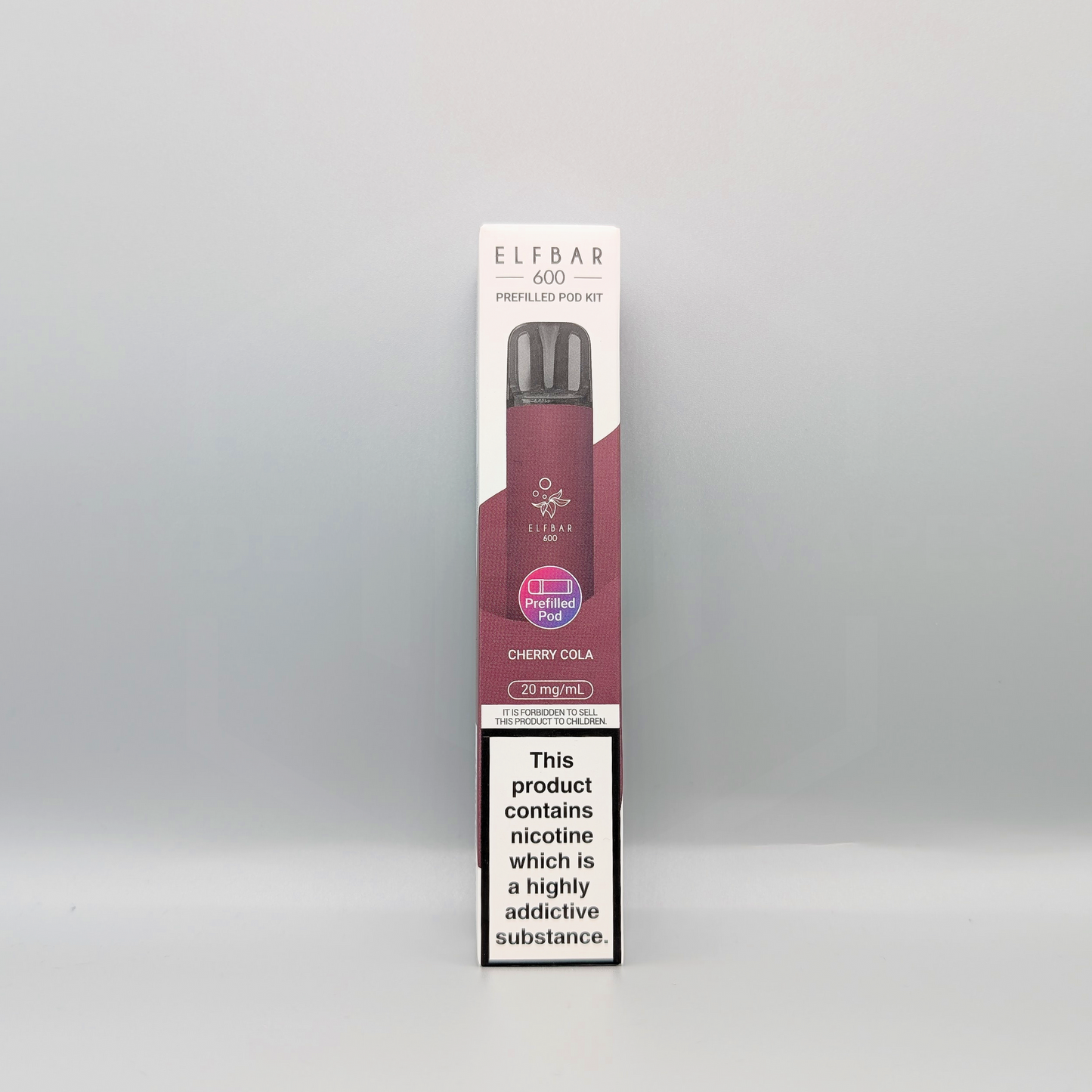 Elf Bar 600 Prefilled Pod Kit - Cherry Cola