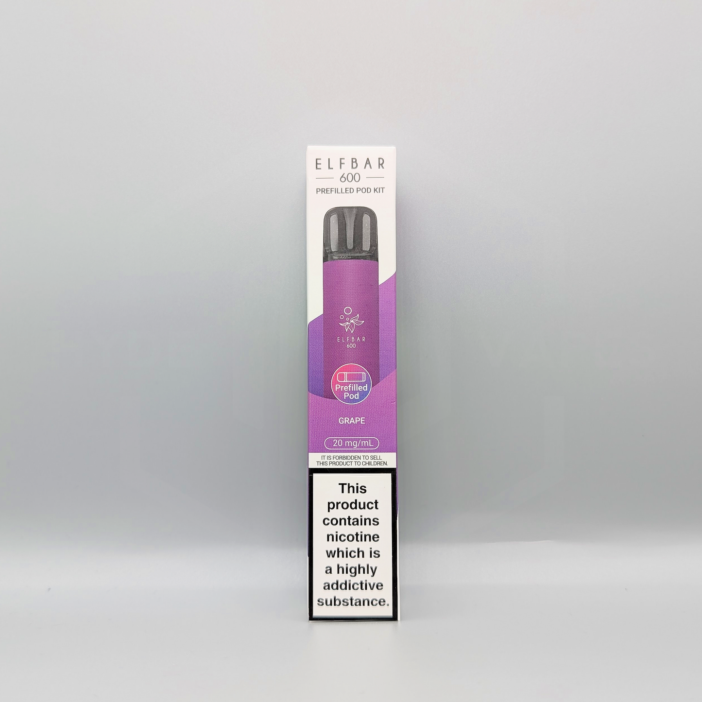 Elf Bar 600 Prefilled Pod Kit - Grape